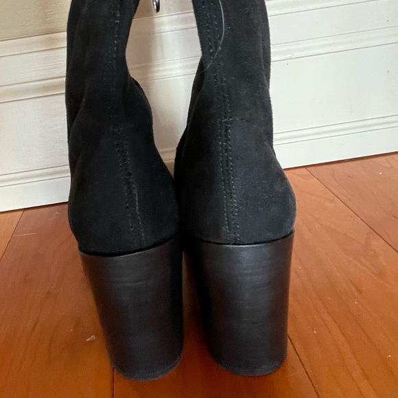 New The Wishbone Collection over the knee suede boots - Picture 7 of 7